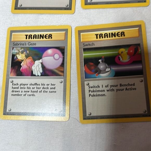 Set of Eight Pokémon Trading Cards. - Picture 4 of 10